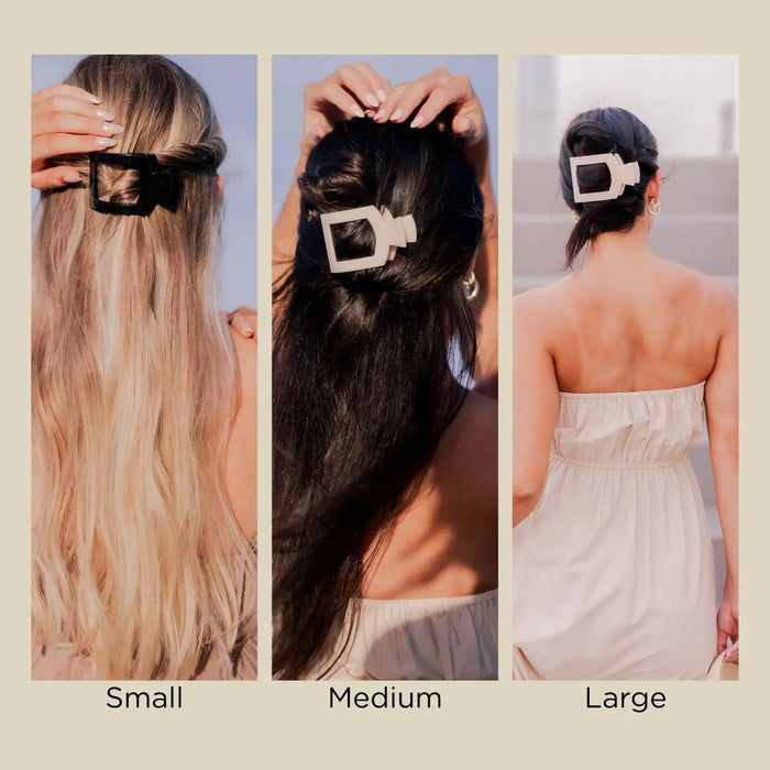 teleties | FLAT SQUARE hair clip