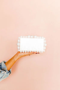 daphne acrylic clutch