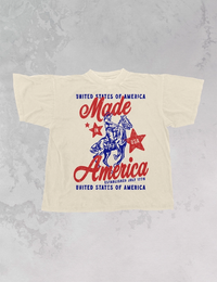 made in America oversized tee