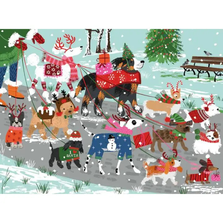 happy howlidays 1000 Piece Puzzle