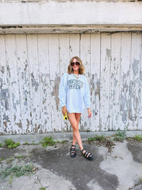 favorite parent sweatshirt - hanes / ash / black