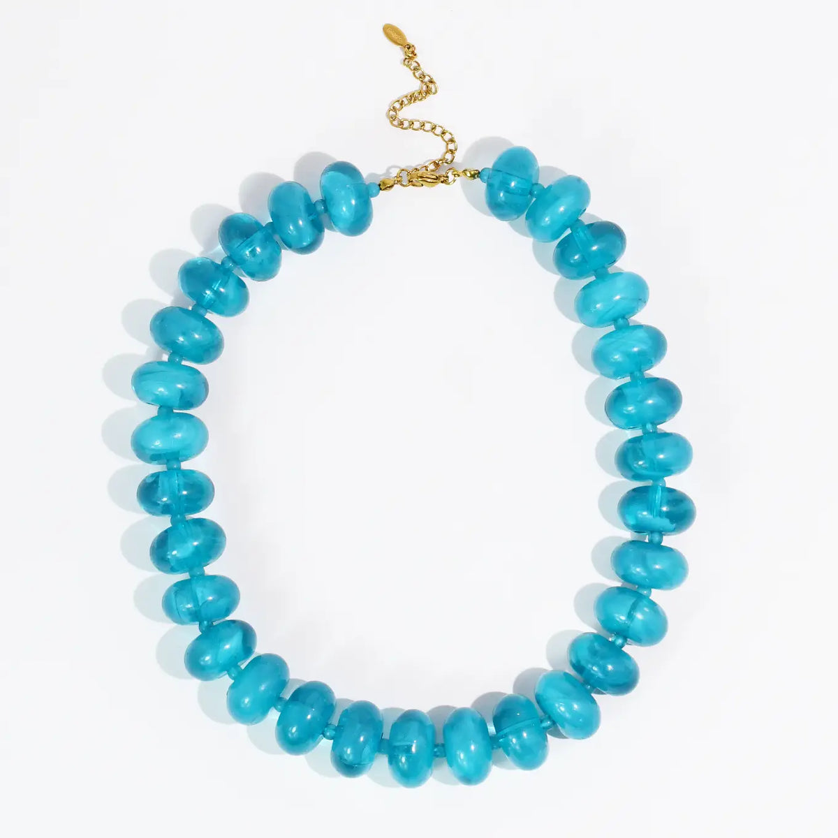 sugar beads bold necklace