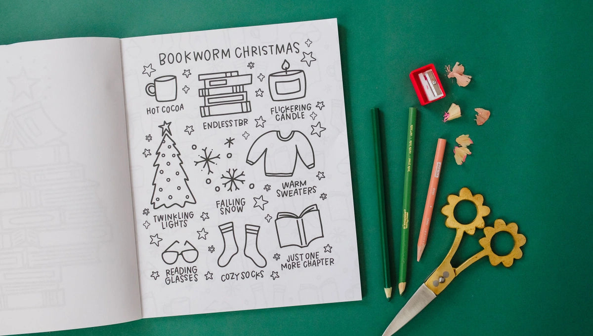christmas coloring books
