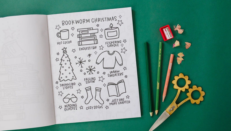 christmas coloring books