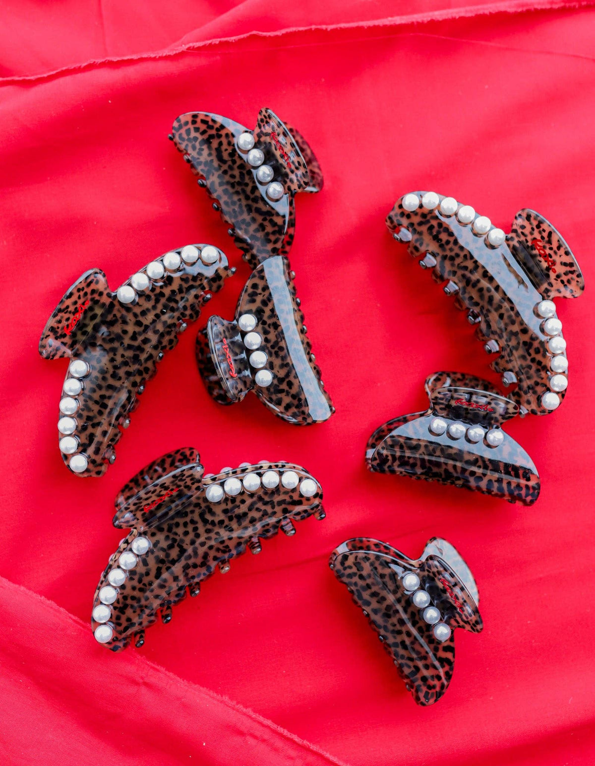 love is in the hair claw clip