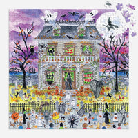 haunted house 500pc glow in the dark puzzle