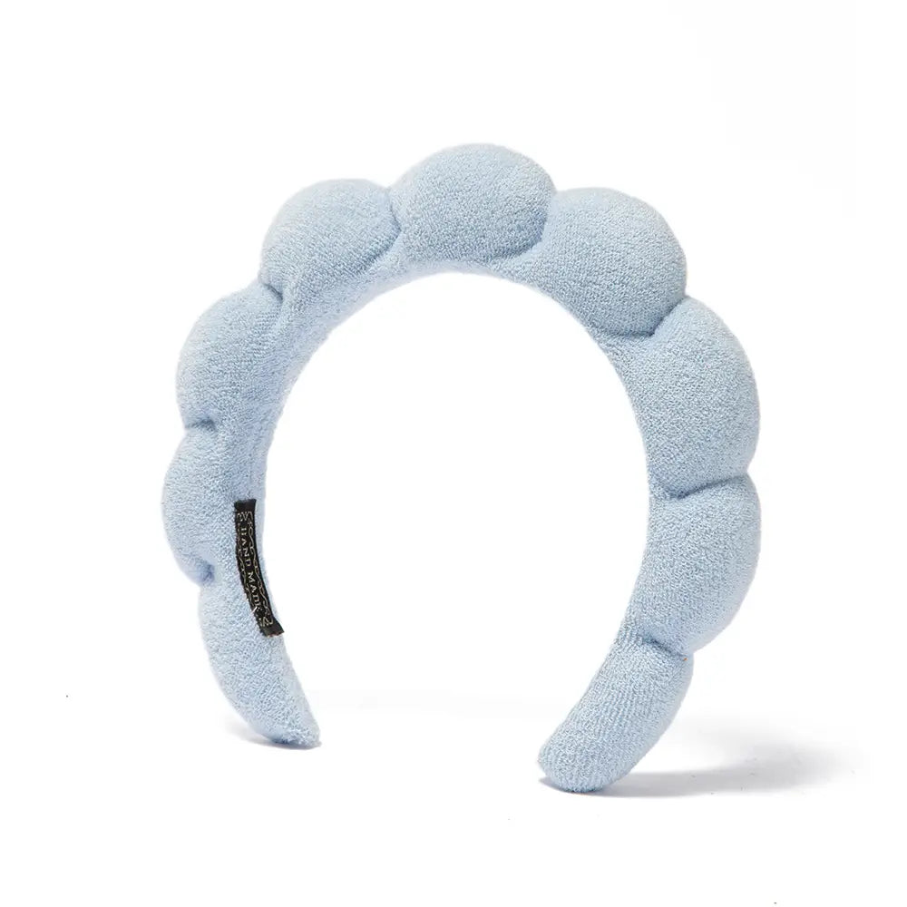 terrycloth bubble headband
