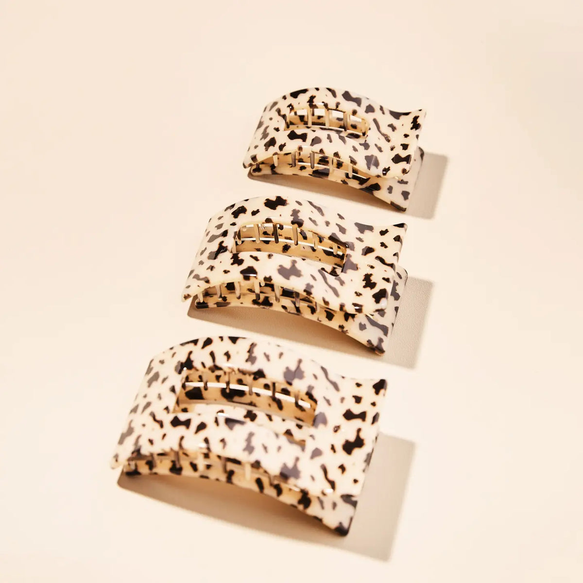 teleties | FLAT RECTANGLE hair clip
