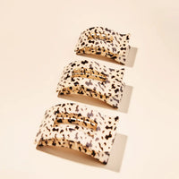 teleties | FLAT RECTANGLE hair clip