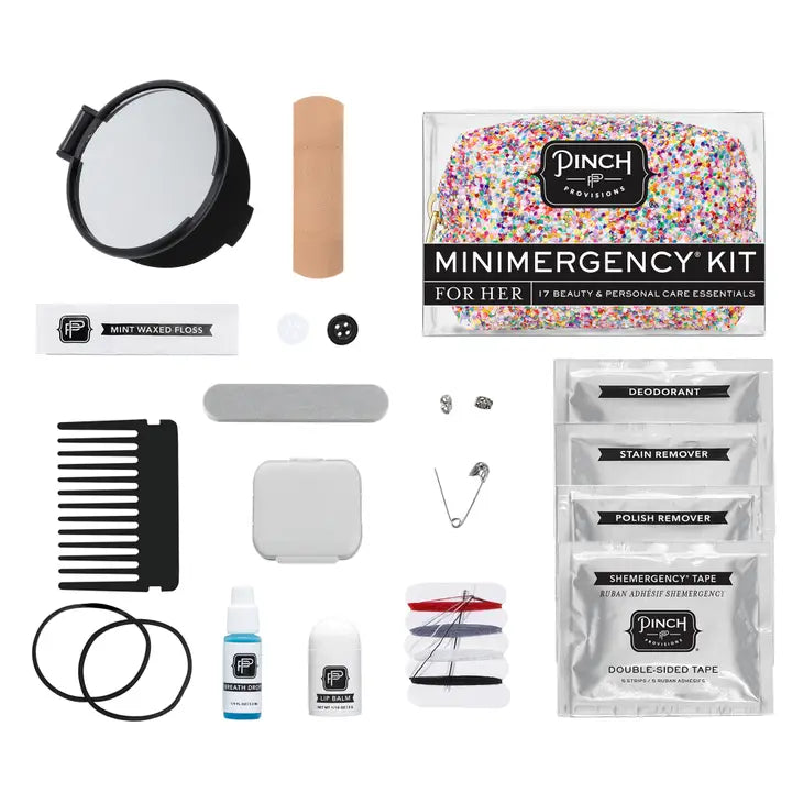 funfetti glitter minimergency kit