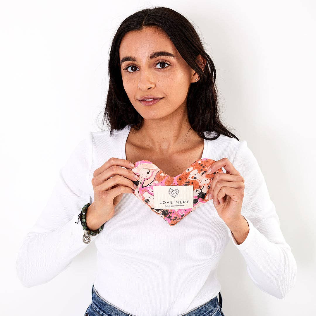 heart eye love pillows