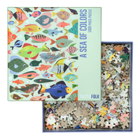 a sea of colors 1000pc puzzle