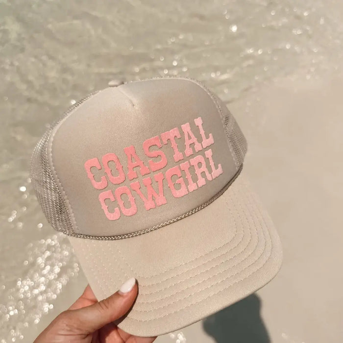 coastal cowgirl trucker hat