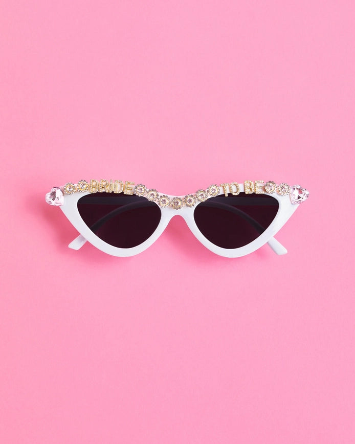 bride cat-eye sunglasses