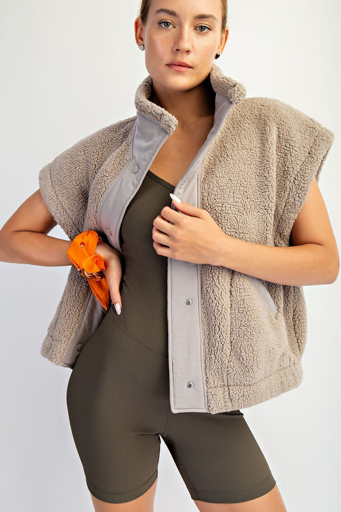 on the record sherpa vest