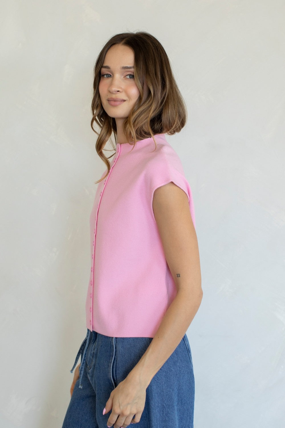 emilie button-up tank