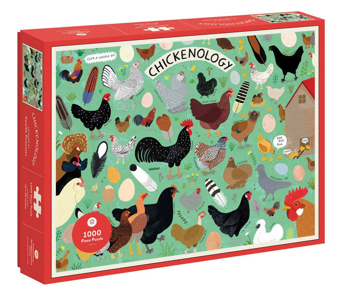 chickenology 1000pc puzzle