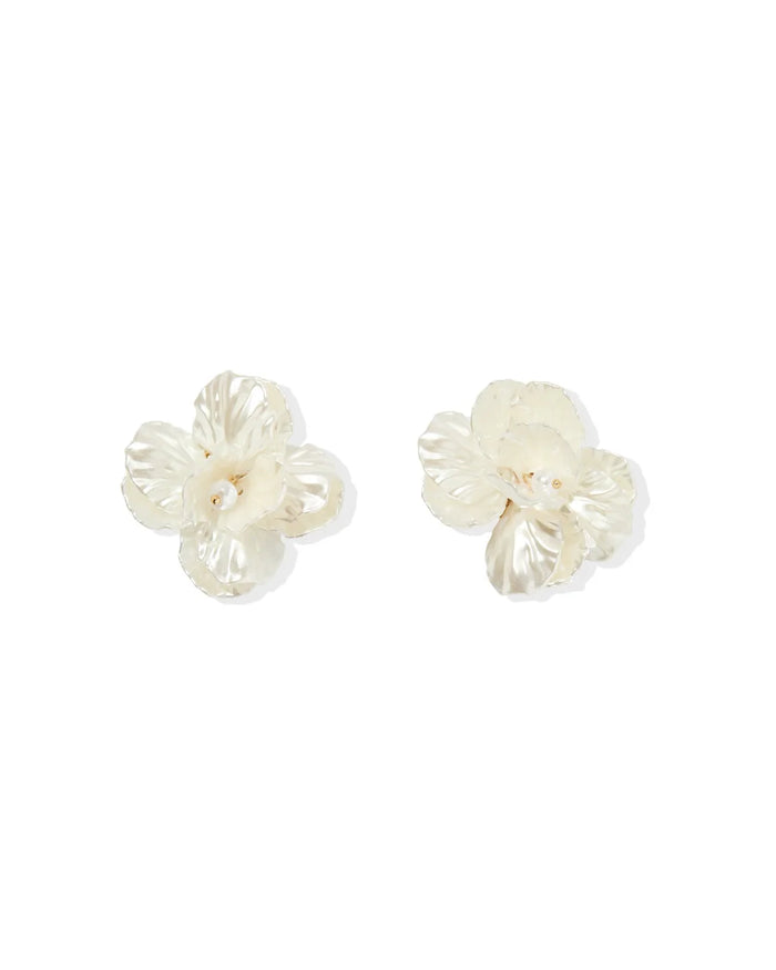 eloise flower statement earrings