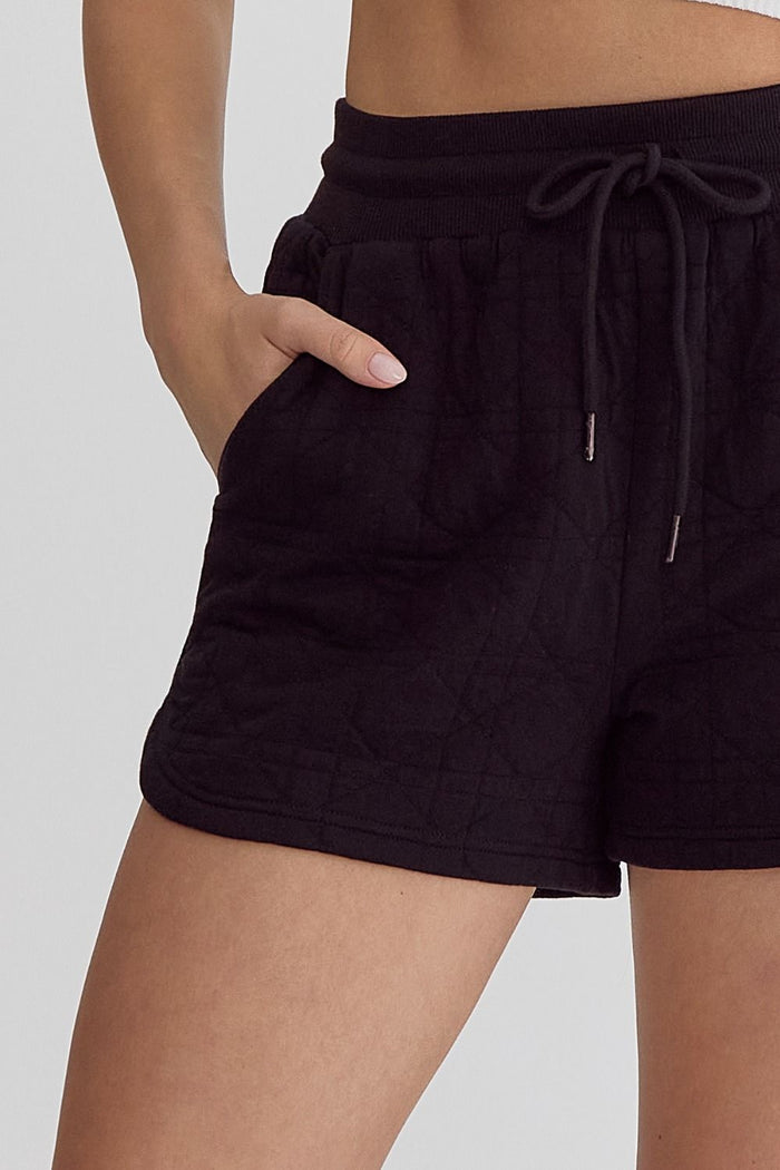 no complaints quilted shorts