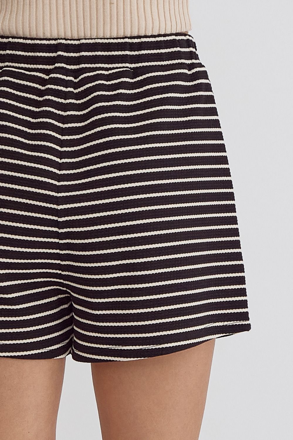 vanessa striped shorts || FINAL SALE