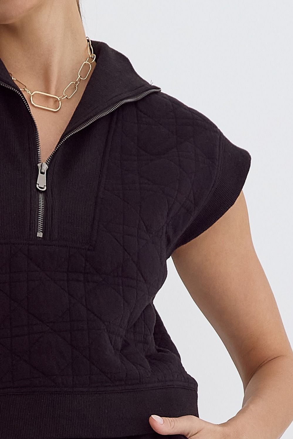 no complaints quilted tank || FINAL SALE