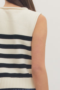 elliott roll-neck sleeveless tank