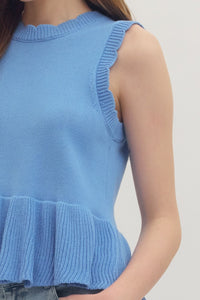carmen peplum tank