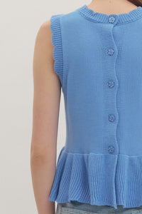 carmen peplum tank
