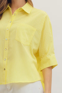 sunshine days striped top
