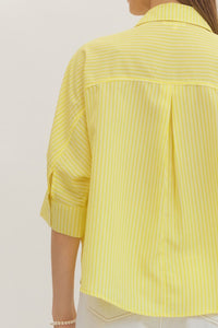 sunshine days striped top