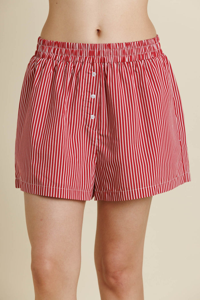 top of my list striped shorts