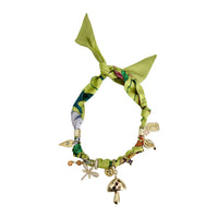 multi-charm scarf necklaces