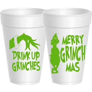 drink up grinches cups