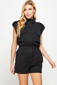 take flight sleeveless romper