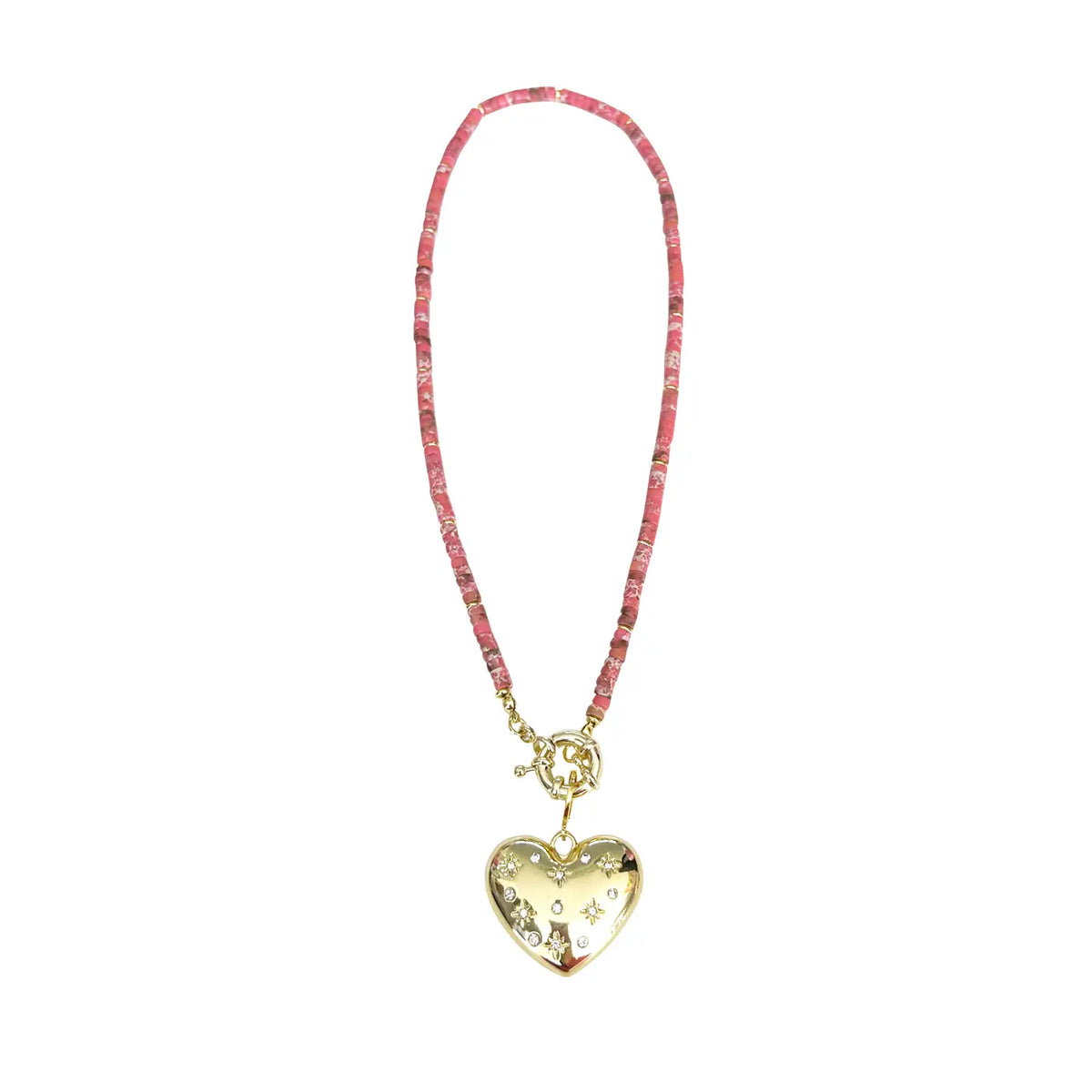 aydin heart necklace