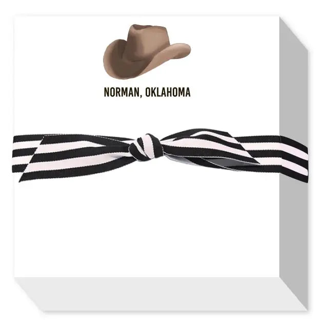 midland cowboy hat notepad