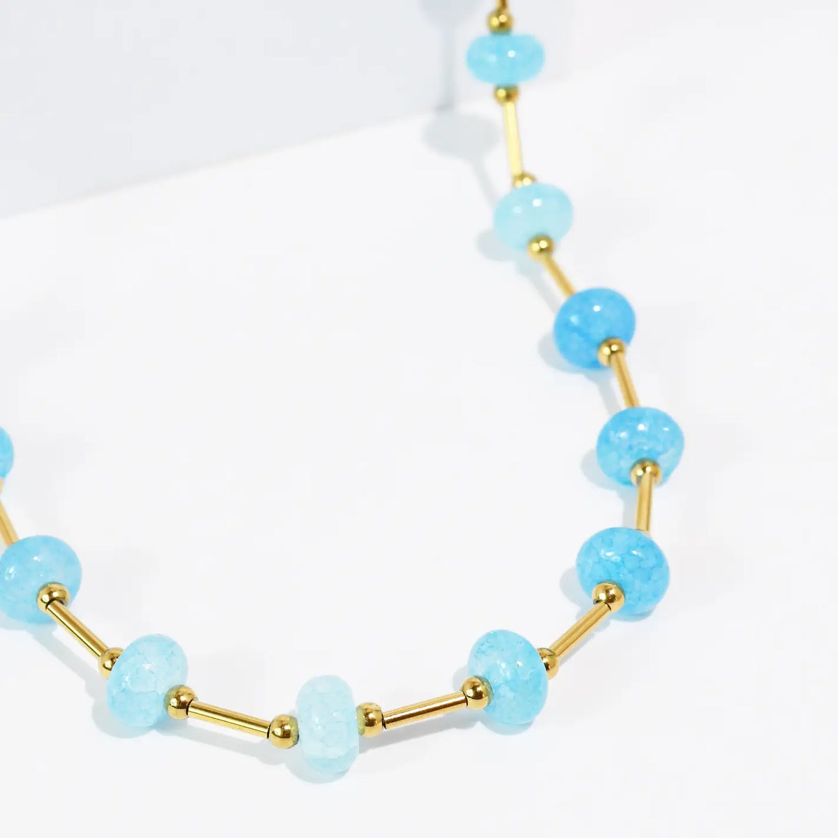 blue love necklace