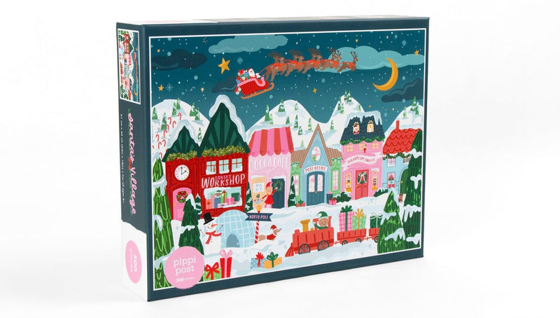 santa's village 500pc puzzle