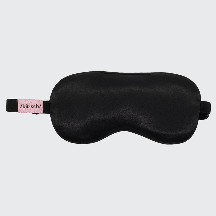 lavender satin weighted eye mask