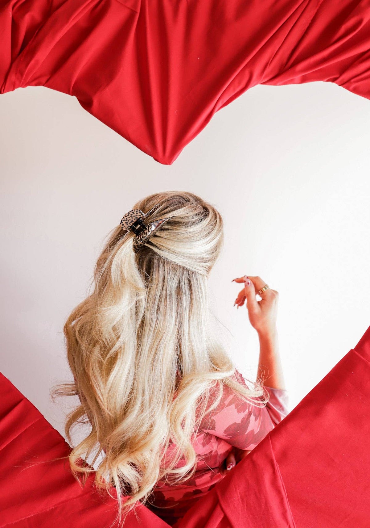 love is in the hair claw clip