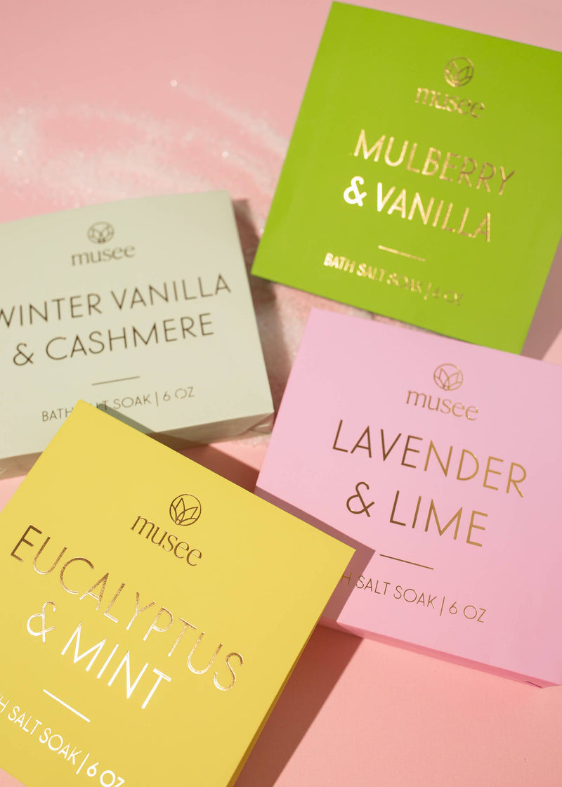 MUSEE| mini bath salt soak