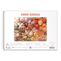 vibrant seashells 1000pc puzzle