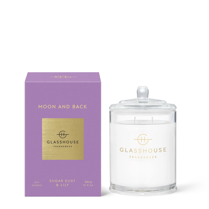 glasshouse fragrances | 380g moon and back