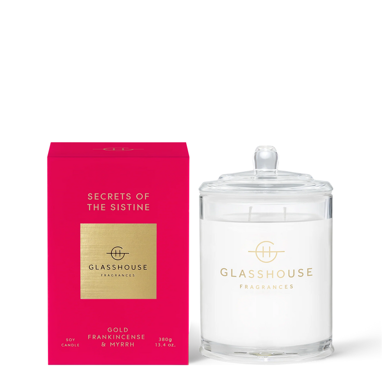 glasshouse fragrances | 380g the secrets of the sistine