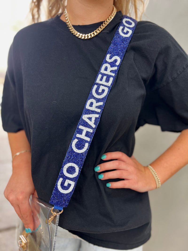 GO CHARGERS beaded strap