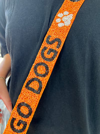 GO DOGS beaded strap