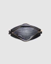 daisy stripe crossbody bag