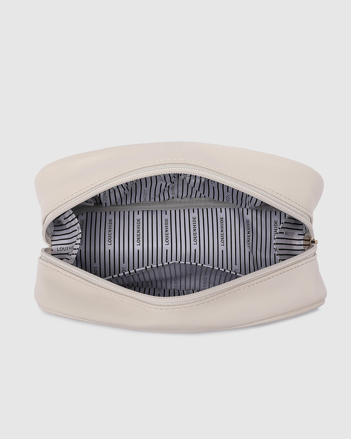 lacey quilted makeup bag