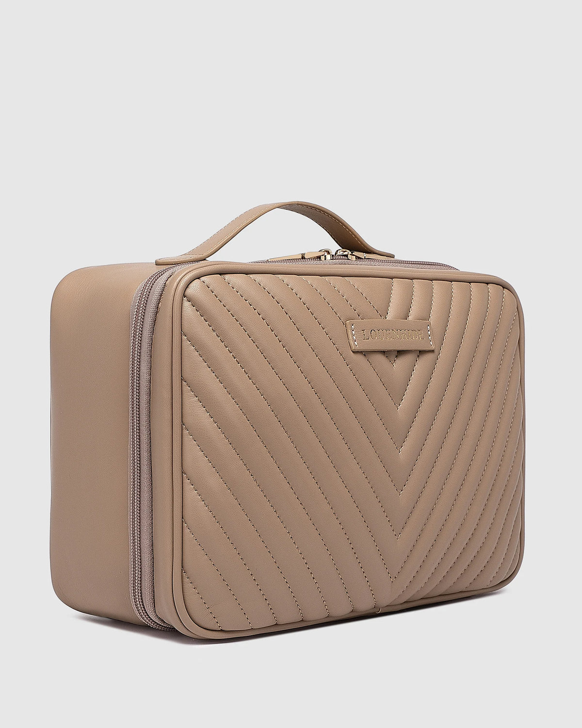 maggie quilted hanging toiletry case