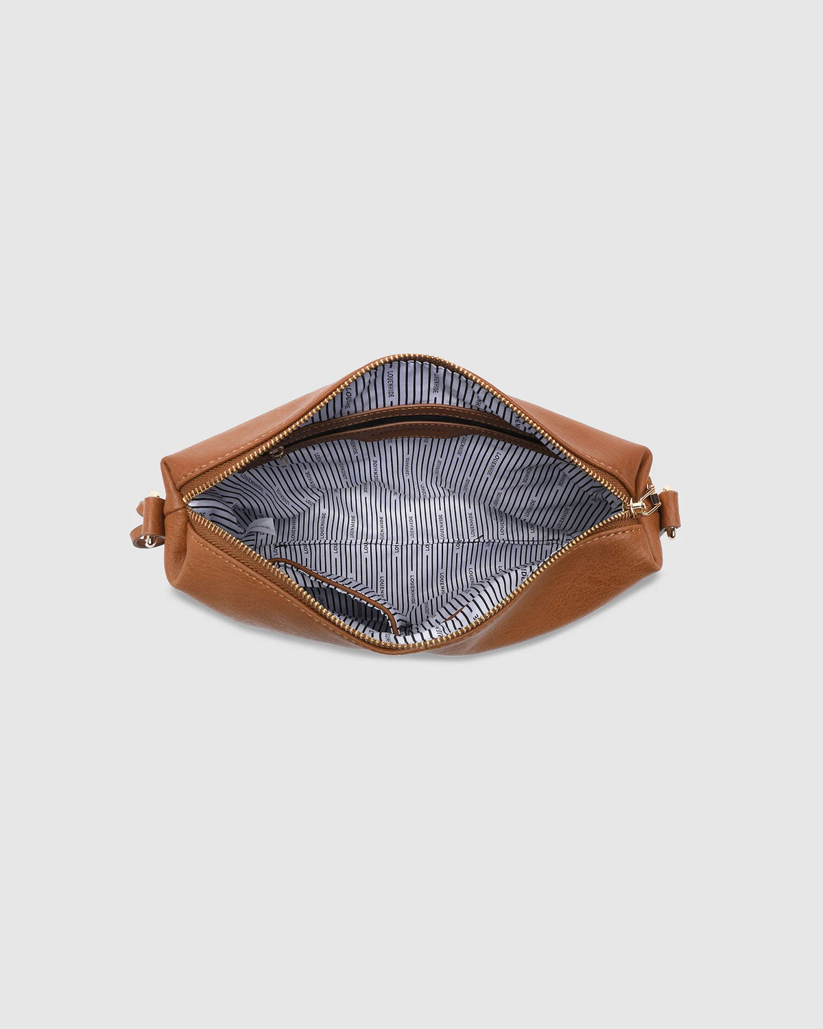 daisy stripe crossbody bag